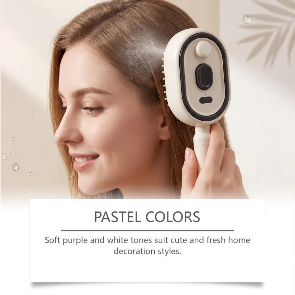 Electric Scalp Massage Comb with Spray