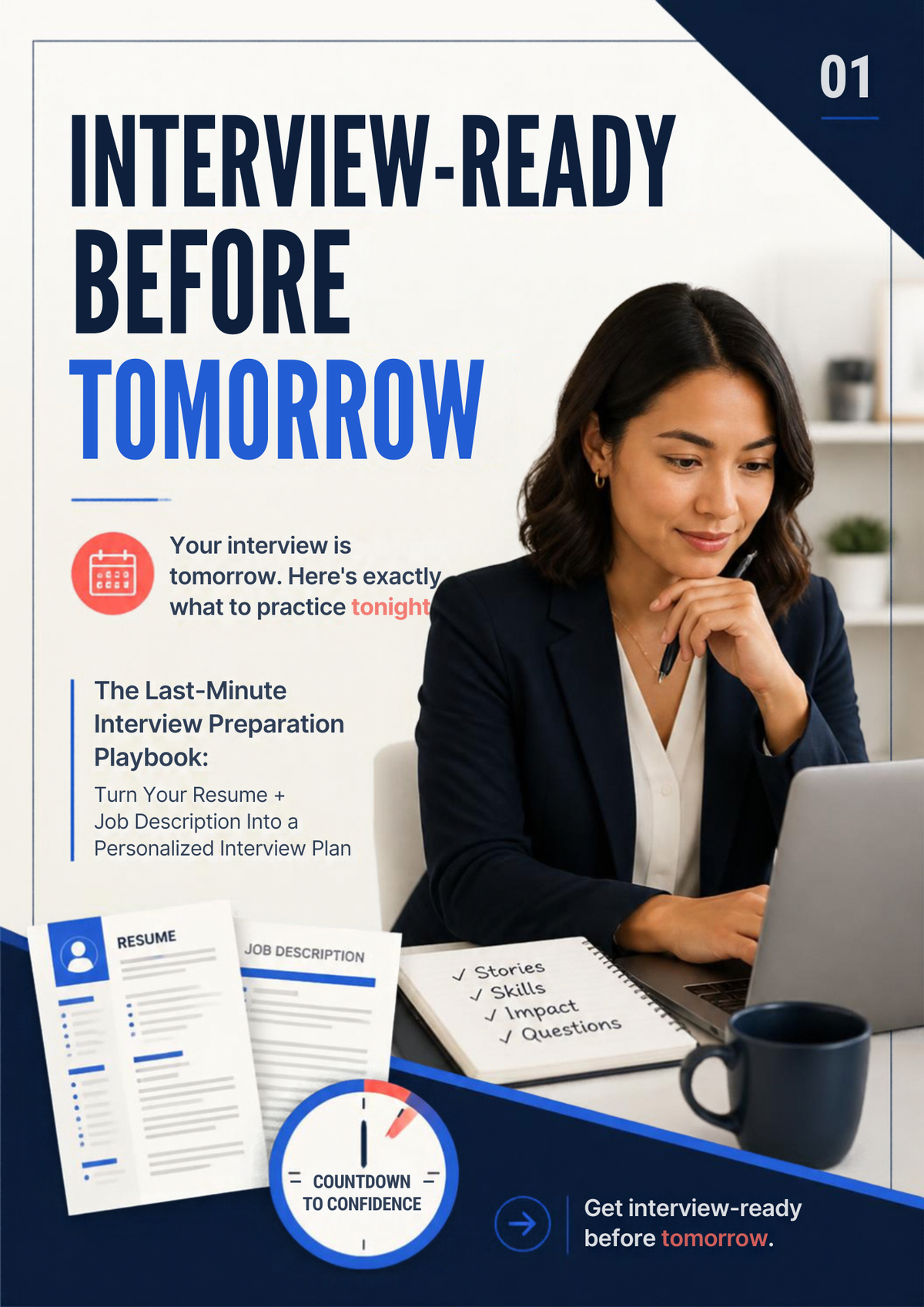 Interview-Ready Before Tomorrow: Job Interview Prep Guide