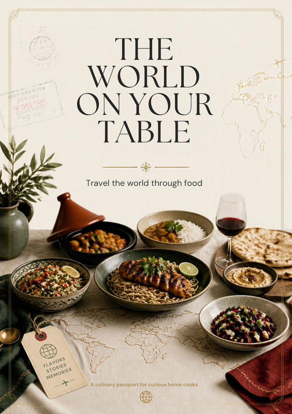 The World on Your Table: Global Cookbook & 50+ Recipes