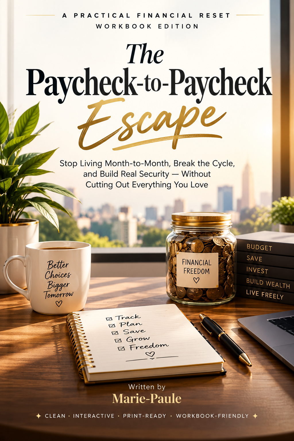 The Paycheck-to-Paycheck Escape: Budget & Finance Workbook