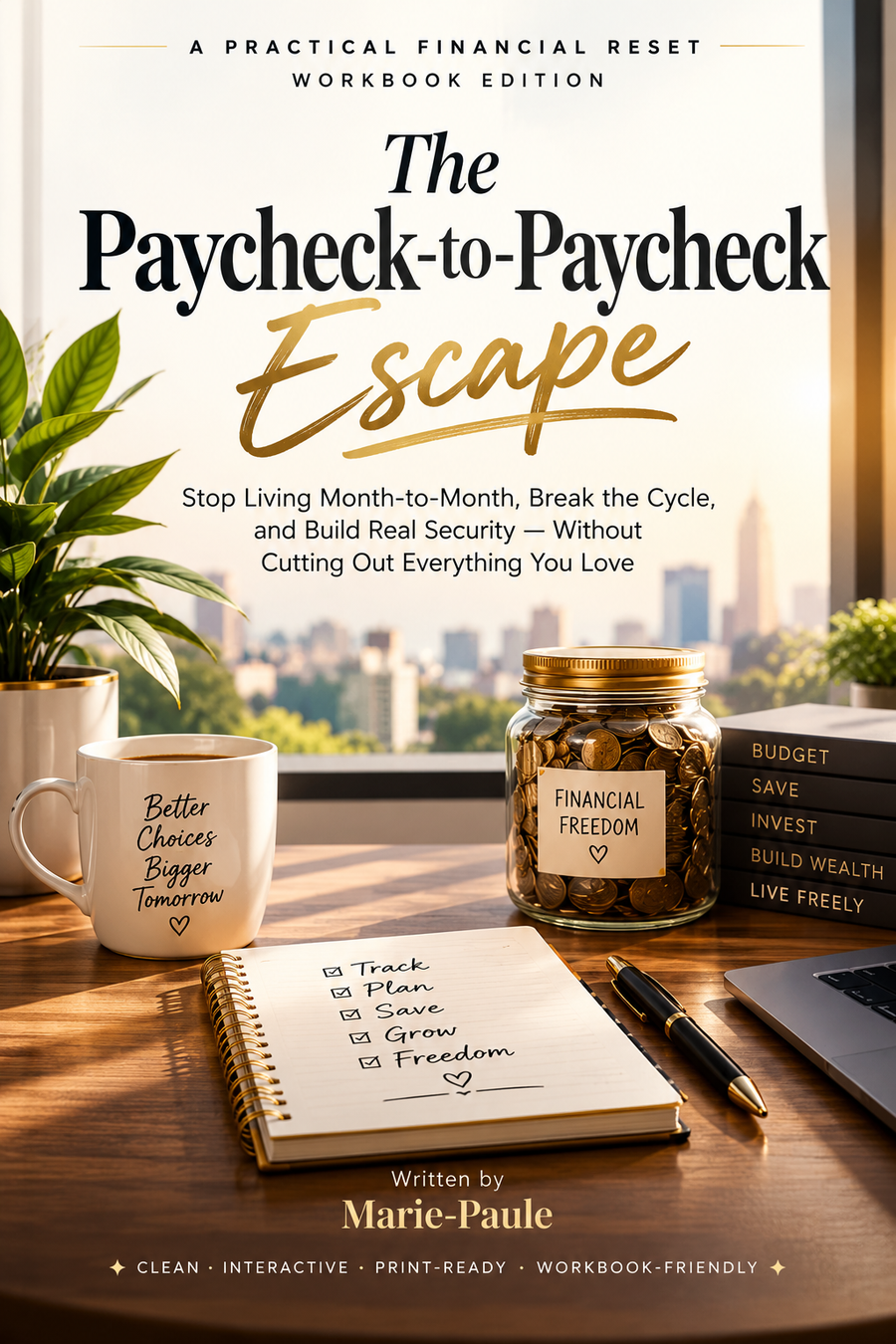 The Paycheck-to-Paycheck Escape: Budget & Finance Workbook