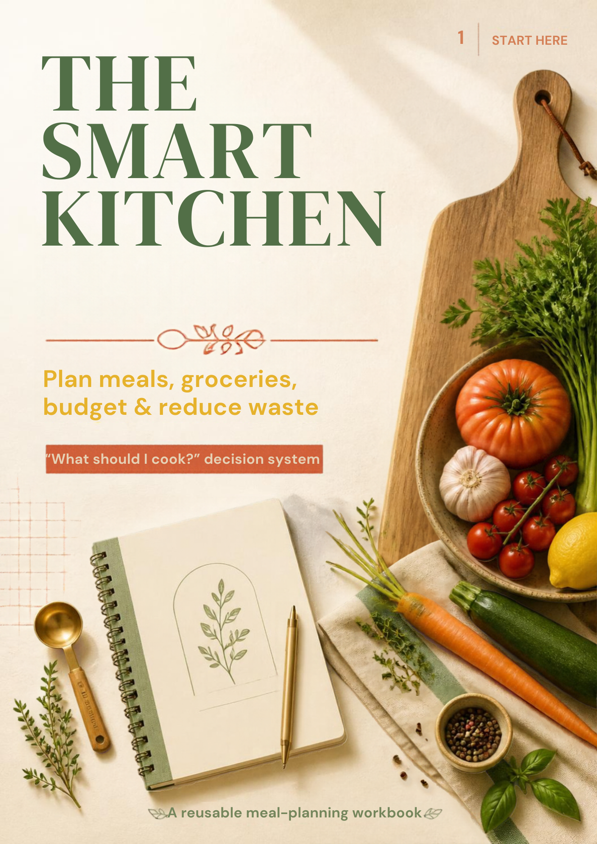 The Smart Kitchen: Meal Planner, Grocery List & Food Budget