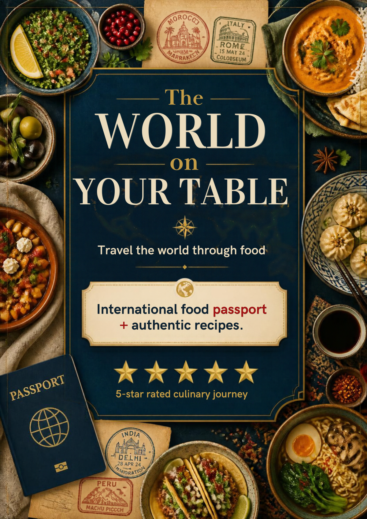 The World on Your Table: 50+ International Recipes Cookbook