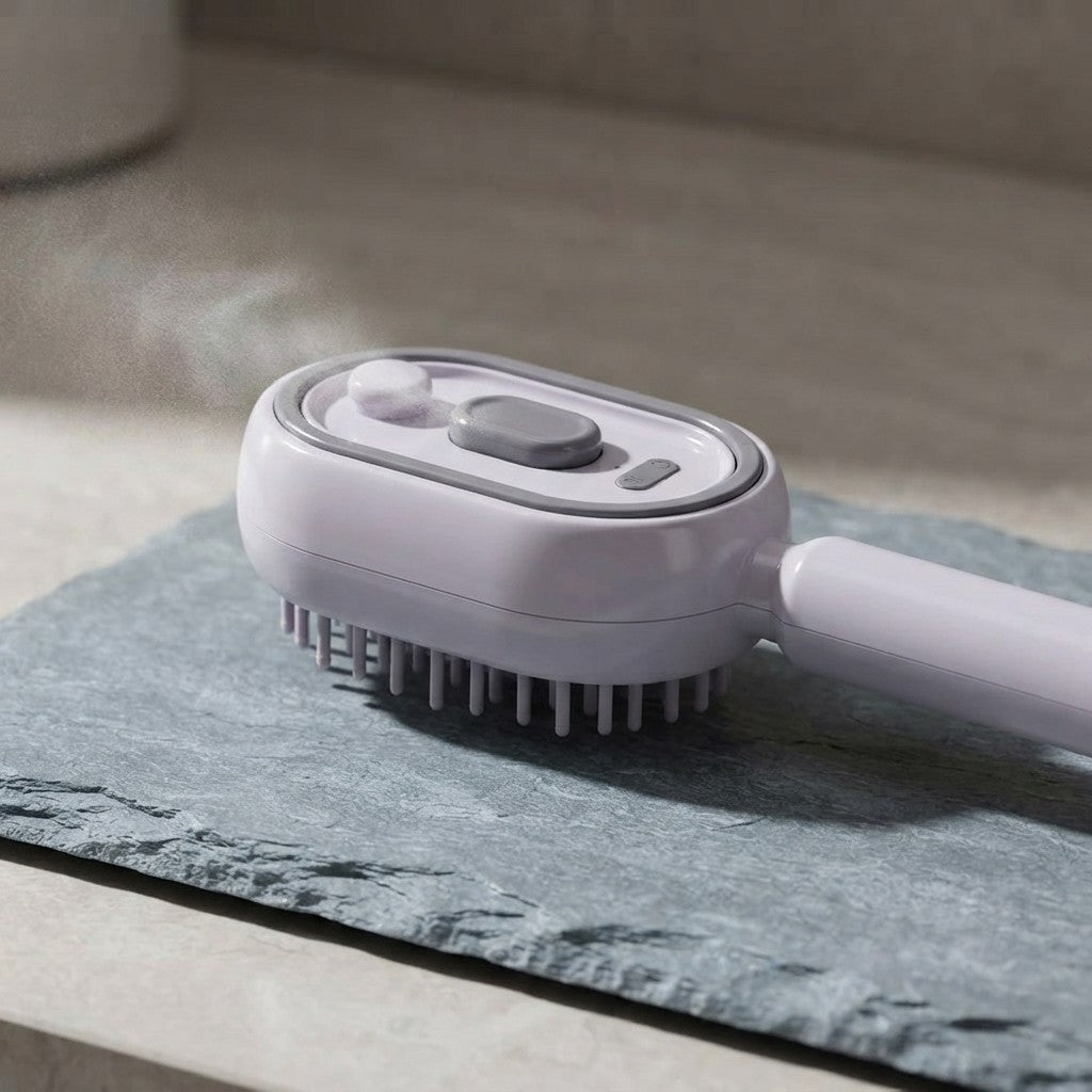 Electric Scalp Massage Comb with Spray